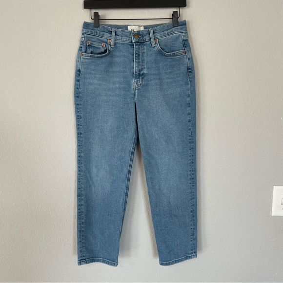 Boden Mid Rise Cigarette Jeans in a Light Wash - Size 29 - Picture 2 of 6